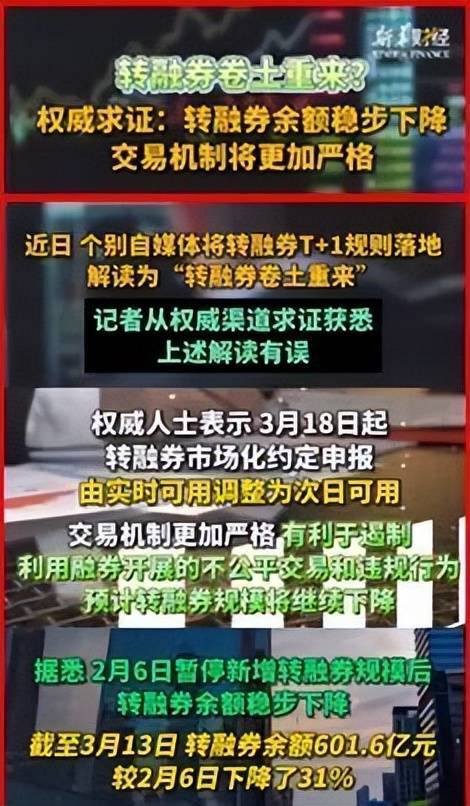 转融券“T+1”下周实施 营造更加公平市场环境