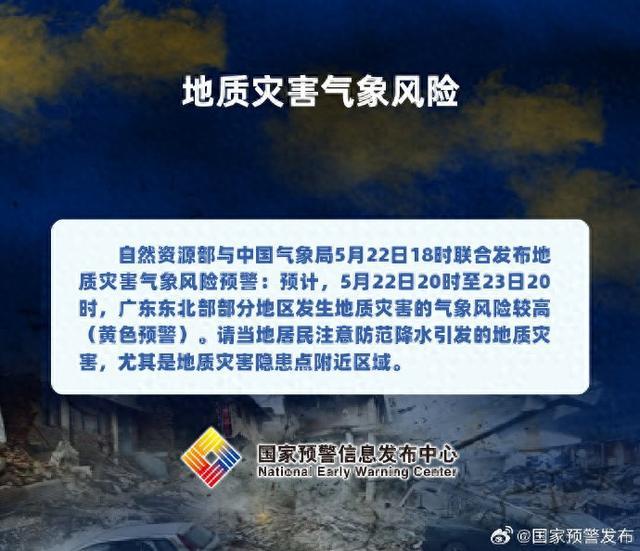 安徽发布地质灾害气象预警预报、山洪灾害气象预警