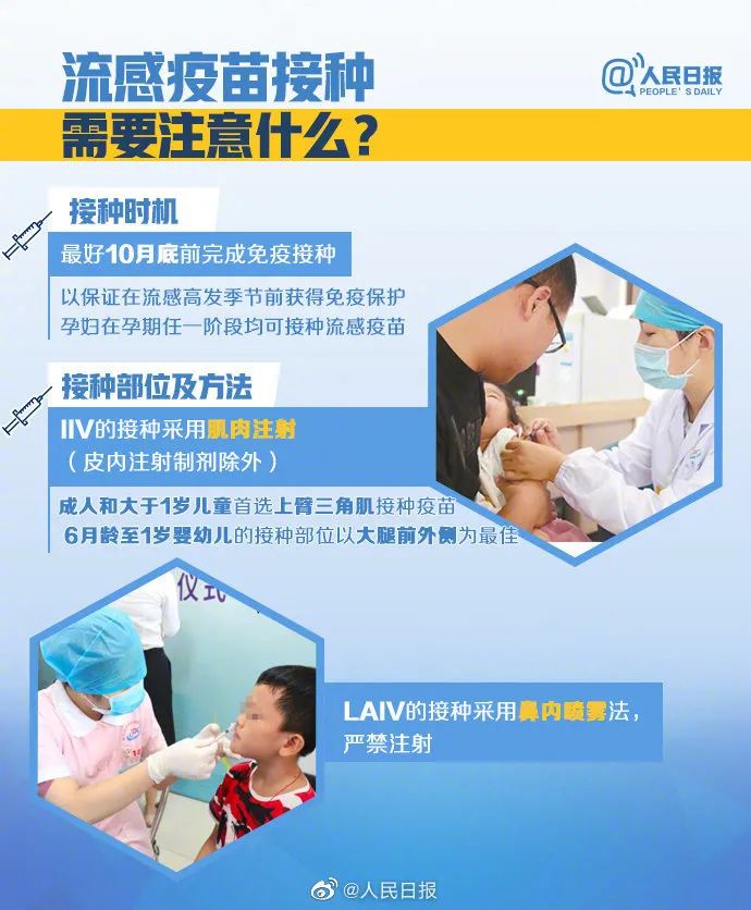 专家解答流感疫苗最佳接种时间：建议10月底前完成接种