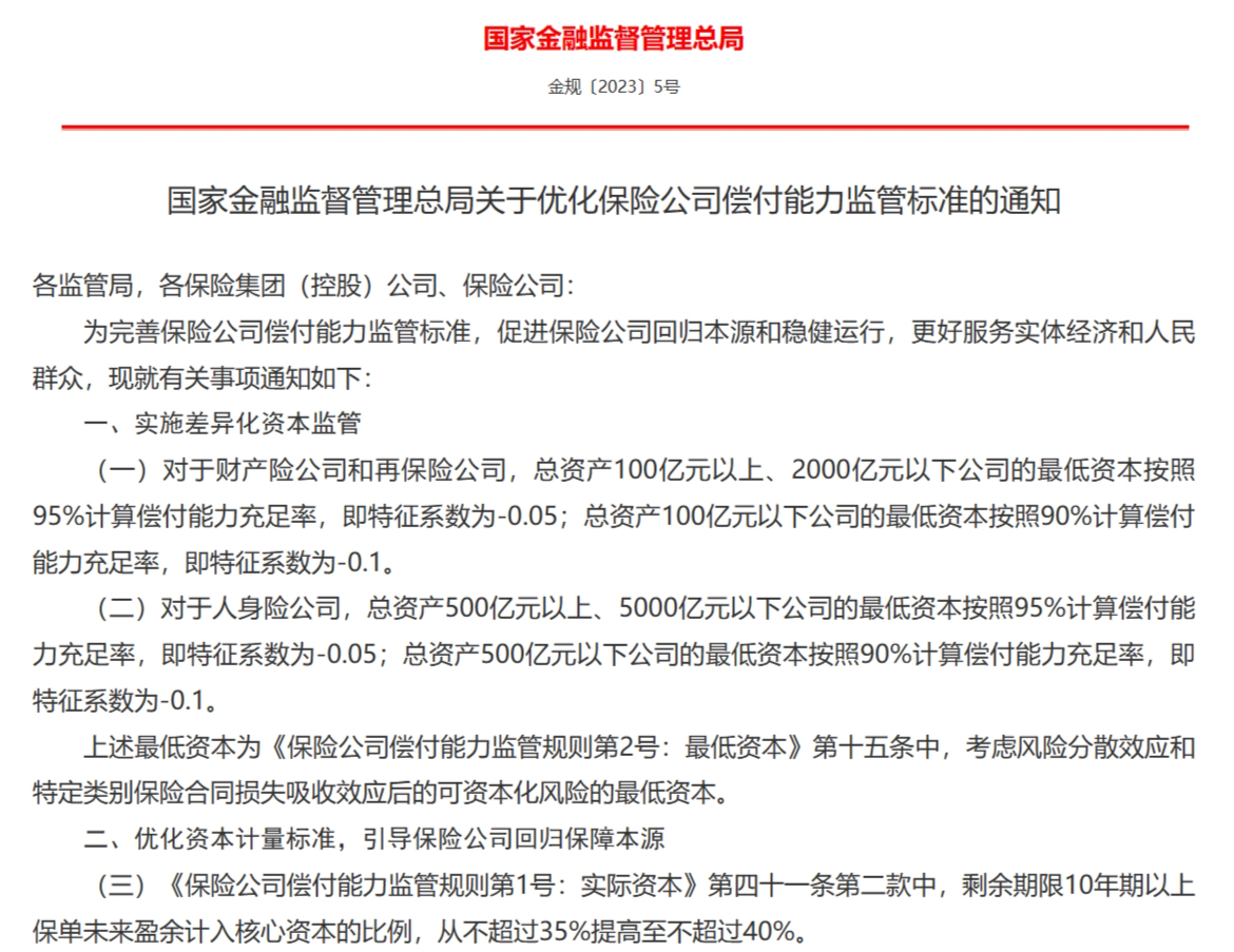 上调5%！监管“松绑” 险资配置权益类资产上限放宽 有机构筹划回购股票