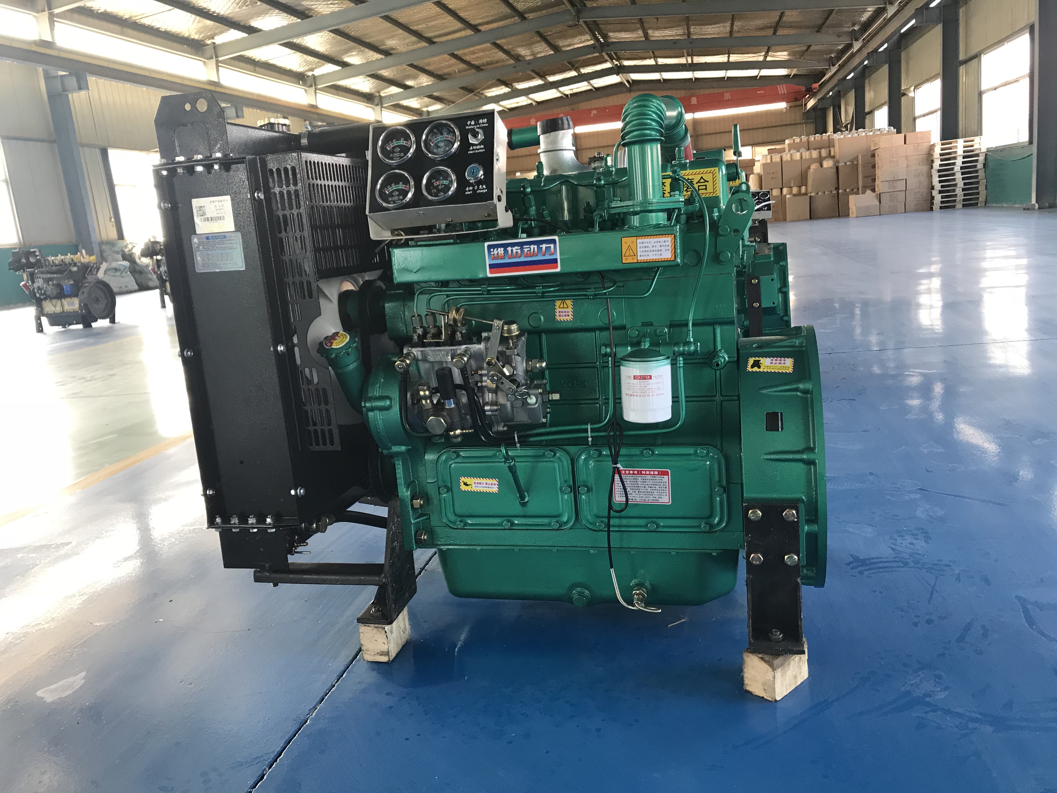 潍柴动力获得外观设计专利授权：“柴油机”