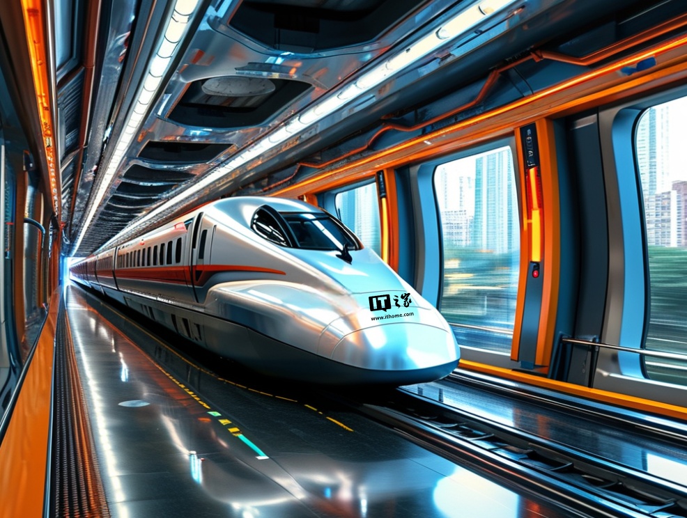 超导电动高速磁浮列车亮相世界高铁大会