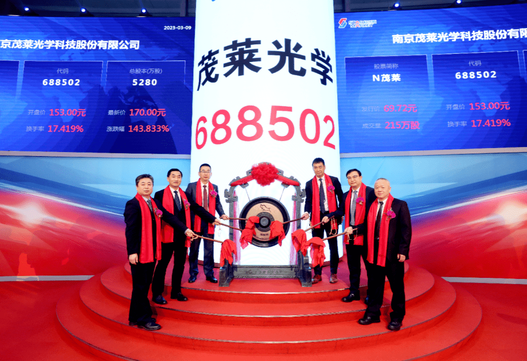 茂莱光学回复问询函：预计镜头一个3428万元，毛利率近60%