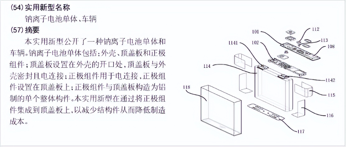 比亚迪获得实用新型专利授权:“盖板组件和电池”