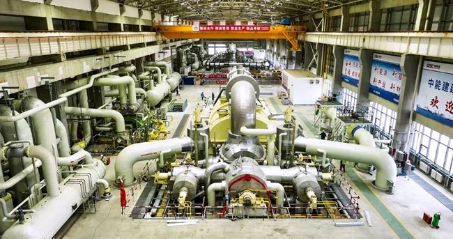 甘肃电投常乐电厂扩建2×1000MW燃煤机组项目5号机组正式投运