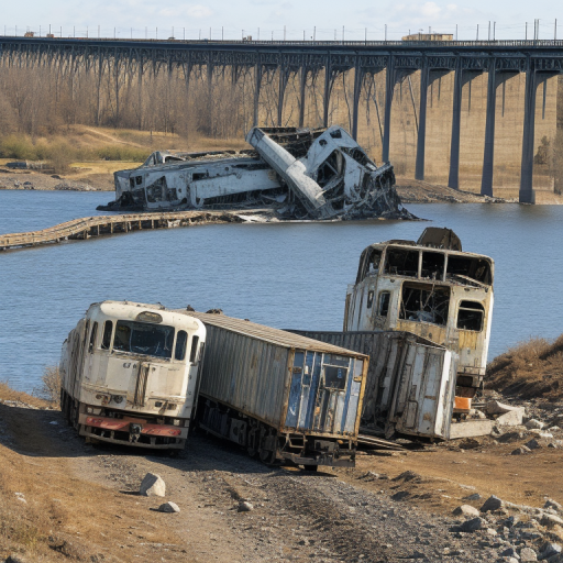 俄罗斯发生两起货运列车车厢脱轨事故