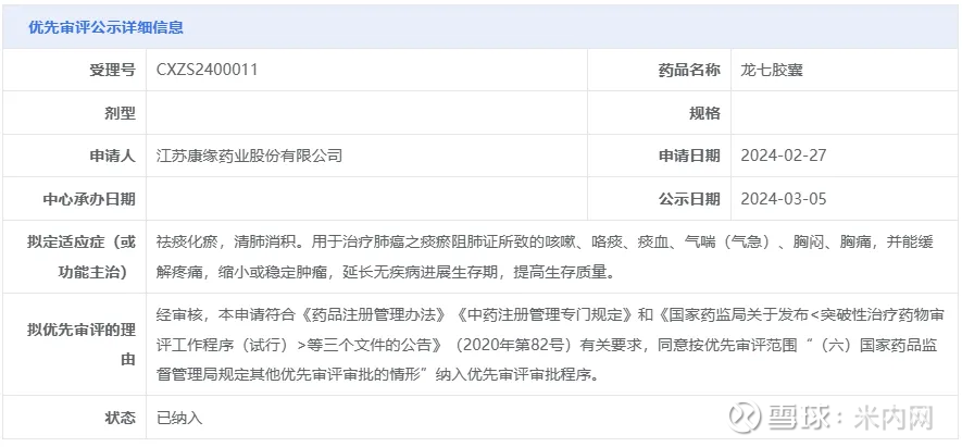 恒瑞医药：注射用SHR-A1904纳入突破性治疗品种名单