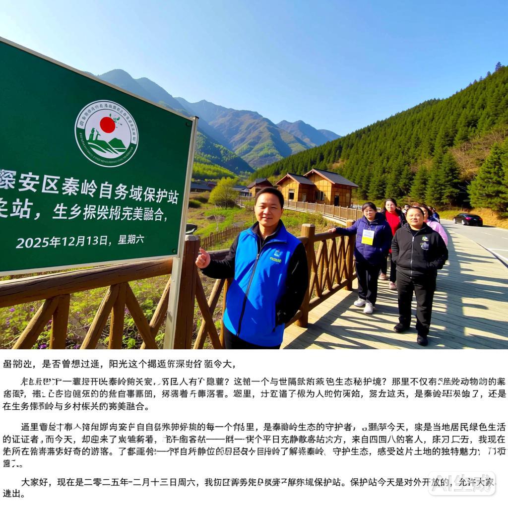 陕西宁陕:秦岭深处绘“绿卷”,生态“高颜值”变经济“高价值”