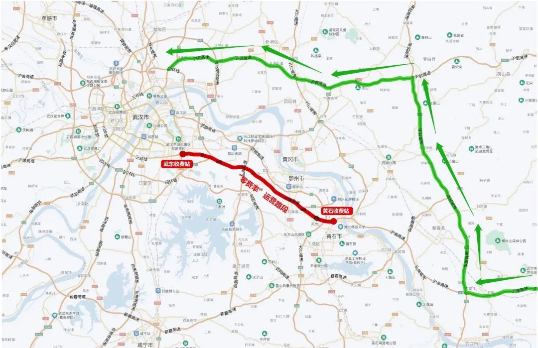 鄂东高速回应“沪武高速巴河大桥墩险情”