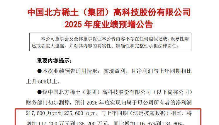 涨超26万元/吨！稀土主要品种价格一路走高，预增概念股出炉