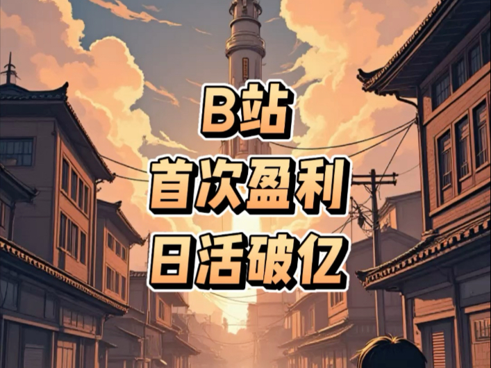 B站，首次实现全年盈利